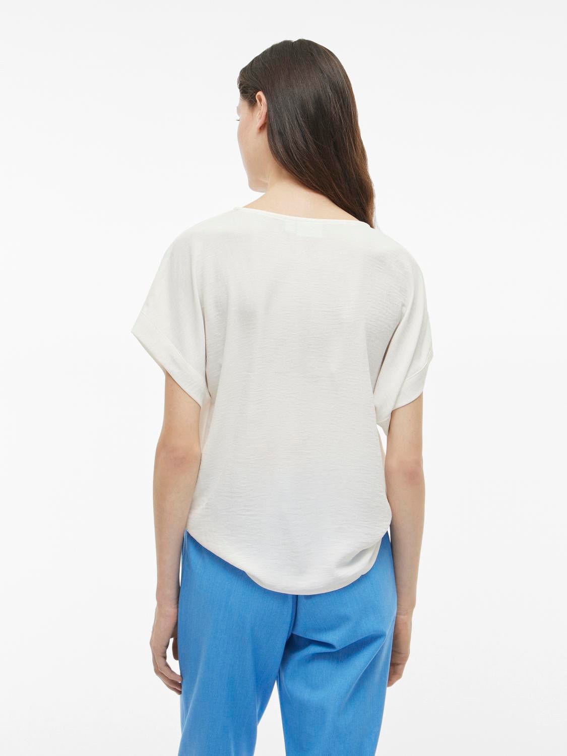 VIJOSA Top - Snow White - VERO MODA & VILA Bergvik